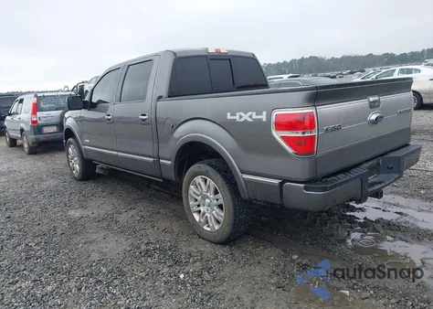 2013 Ford F-150 Platinum z USA, uszkodzony, nr VIN 1FTFW1ETXDFB72850